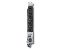 QOLTEC Listwa antyprzepięciowa - 8 gniazd, 1.8m, czarna - 488583 - zdjęcie 4